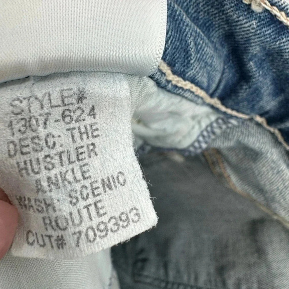 NWT MOTHER The hustle ankle scenic route womens jeans size 31 - Picture 9 of 9